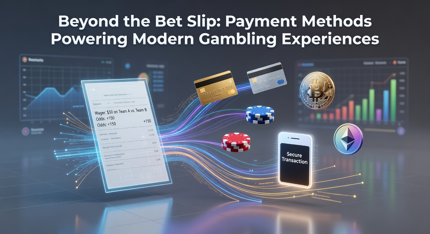 Digital payment icons overlaying a vibrant casino and sportsbook interface, highlighting seamless transaction flows in online gambling platforms