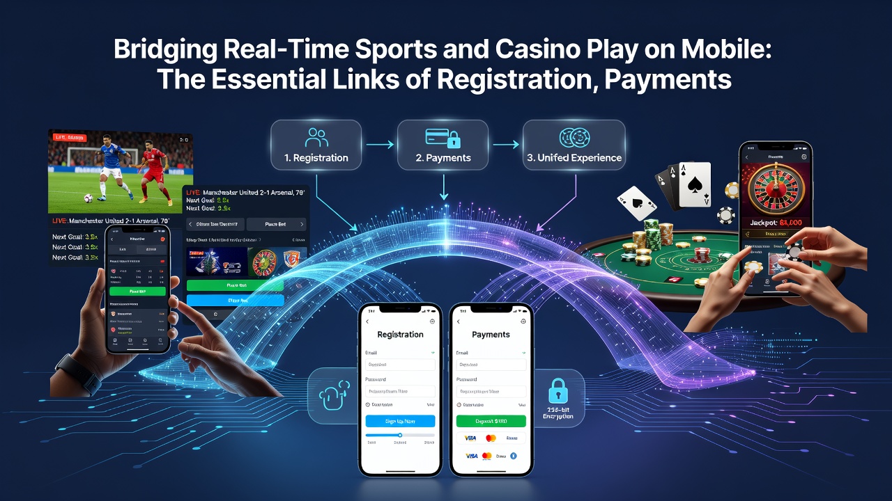 User interface demonstrating bonus activation between sports odds and casino games