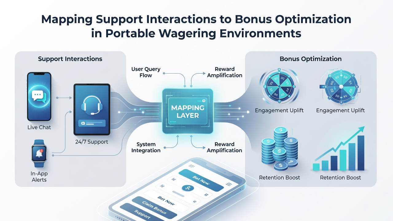 Mobile app interface showing real-time bonus recommendations derived from support data analytics