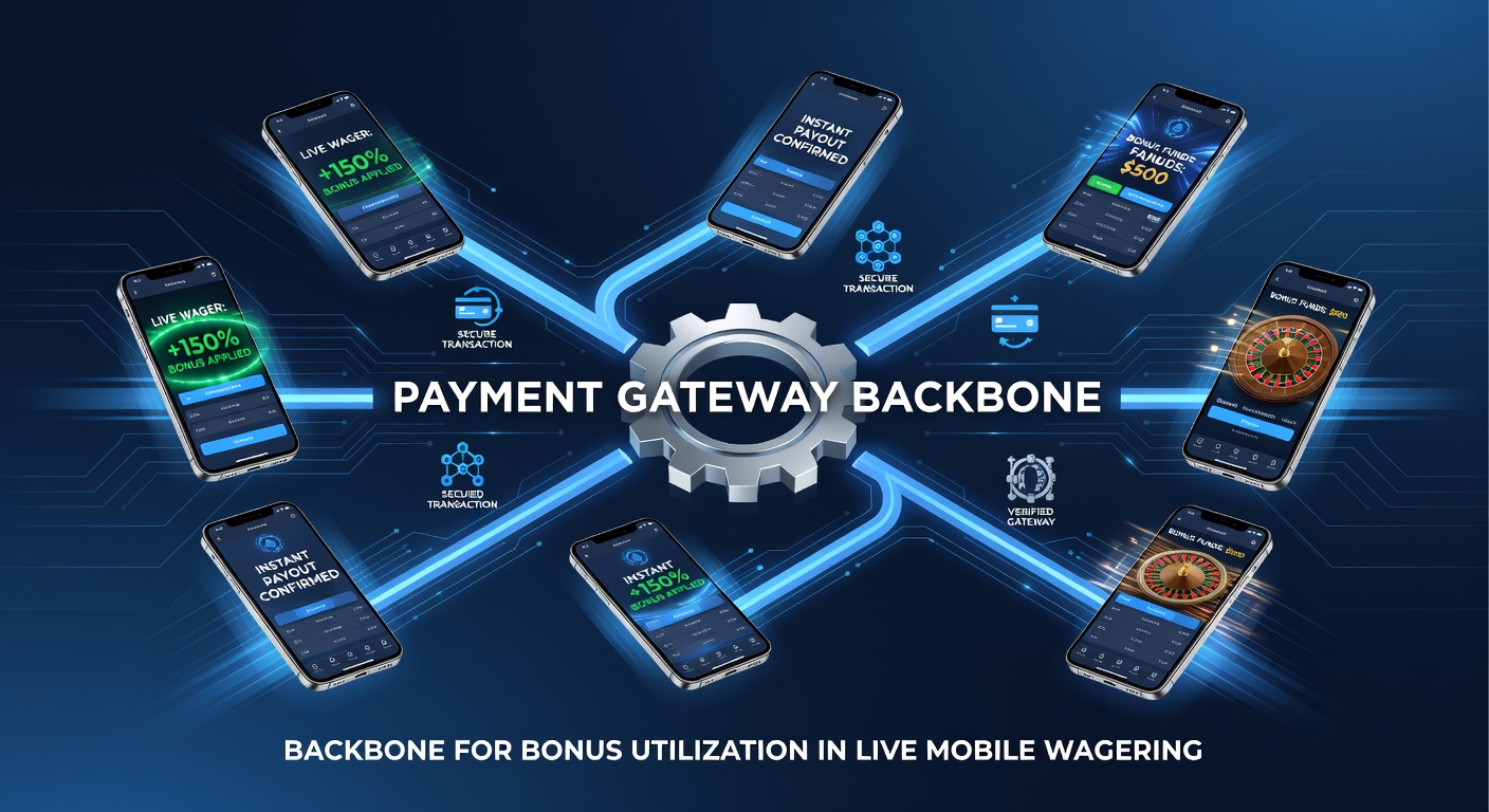 Mobile screen displaying bonus activation via secure payment gateway during live wagering
