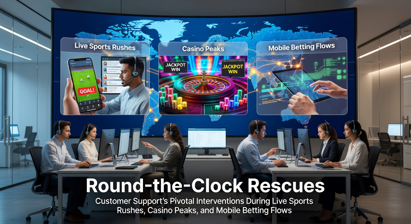 Support agent assisting a bettor during a live sports peak, screen showing urgent chat resolution