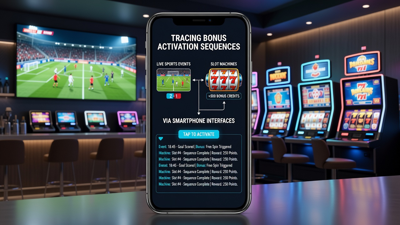 Smartphone displaying live sports betting interface with bonus activation sequence highlighted