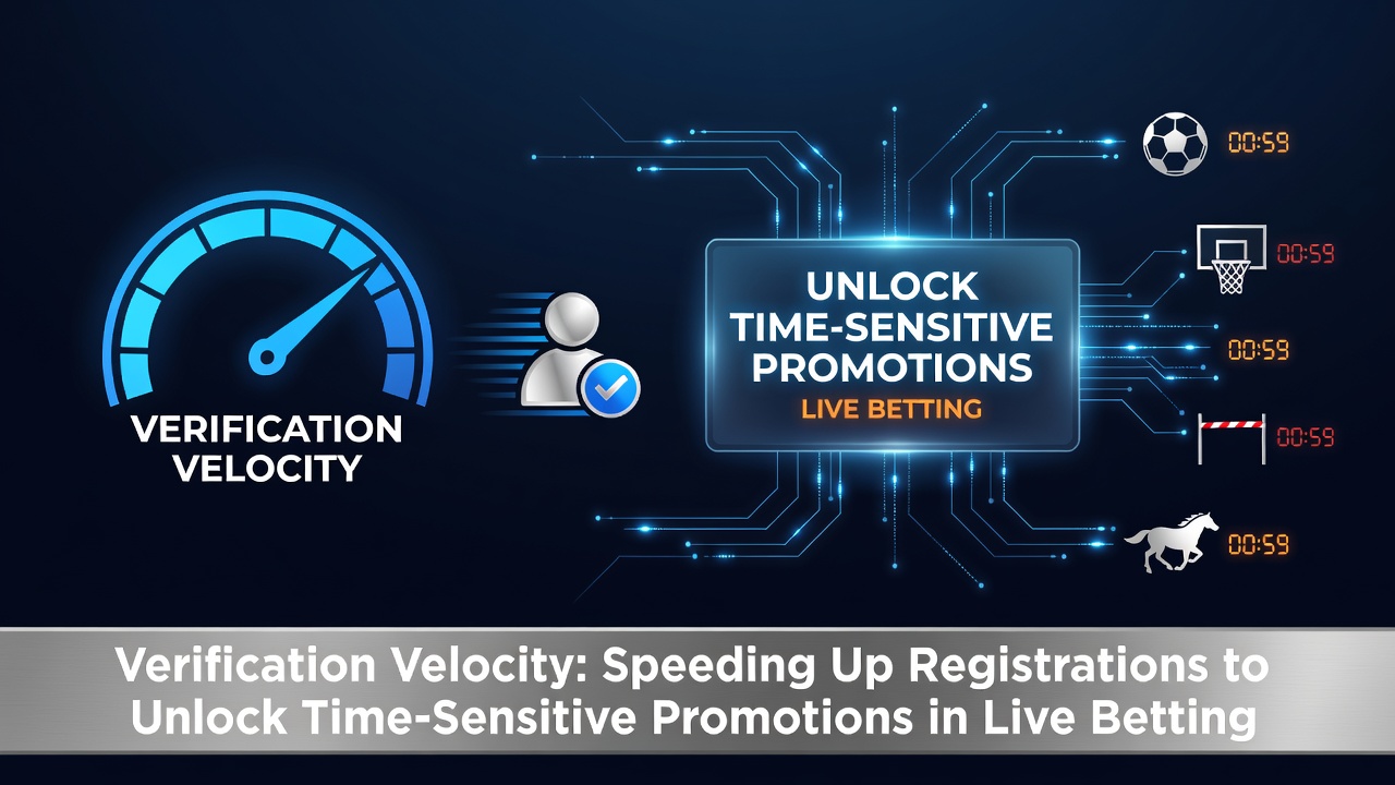 Screenshot of mobile app interface showing instant verification approval and active live betting promotion